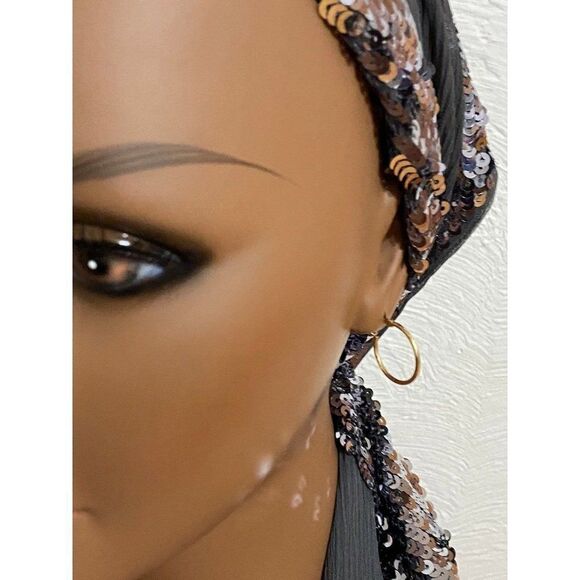 14k (3/4") Hoops Earrings  - Picture 6 of 6